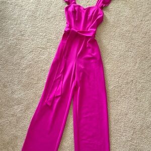 Elegant Pink Jumpsuit